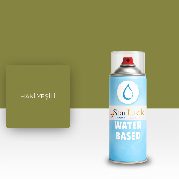 STARLACK AURA HAKİ YEŞİLİ SPREY BOYA 400 ML