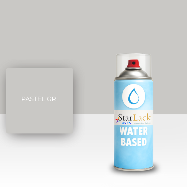STARLACK AURA PASTEL GRİ SPREY BOYA 400 ML