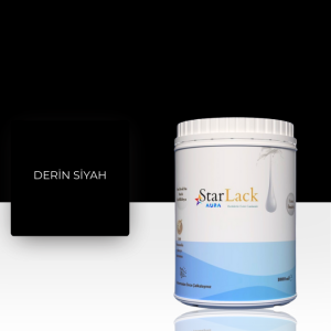 STARLACK AURA BOYA DERİN SİYAH - 1000ml