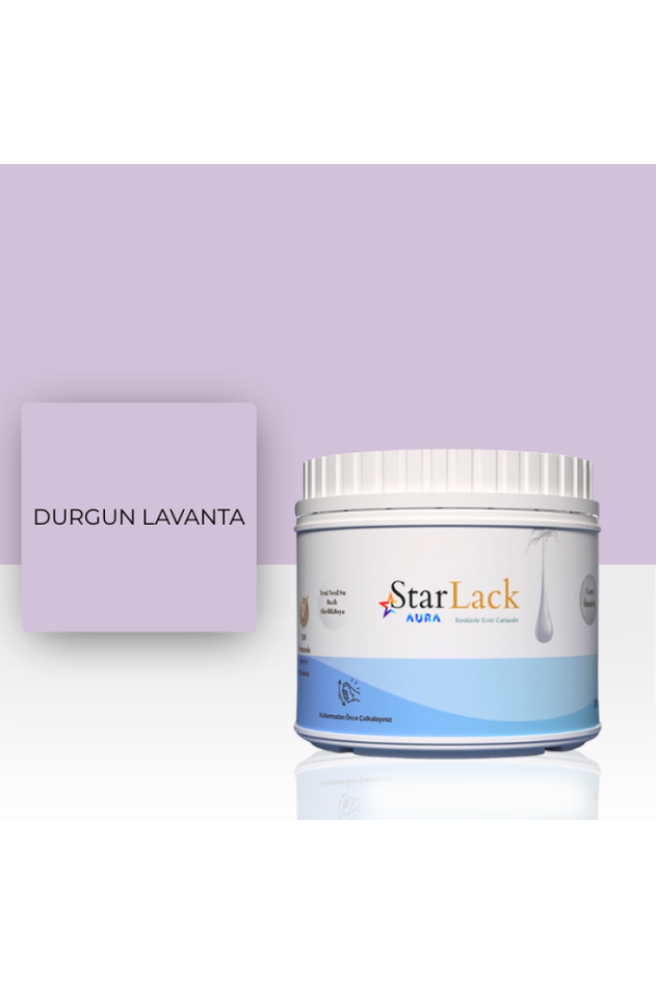 STARLACK AURA BOYA DURGUN LAVANTA – 500ML
