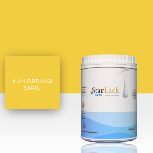 STARLACK AURA BOYA KUM FIRTINASI SARISI - 1000ml