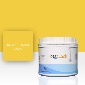 STARLACK AURA BOYA KUM FIRTINASI SARISI - 500ML