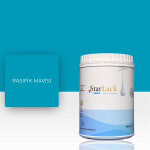 STARLACK AURA BOYA PASİFİK MAVİSİ - 1000ml