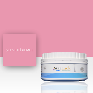 STARLACK AURA BOYA ŞEHVETLİ PEMBE- 250ml