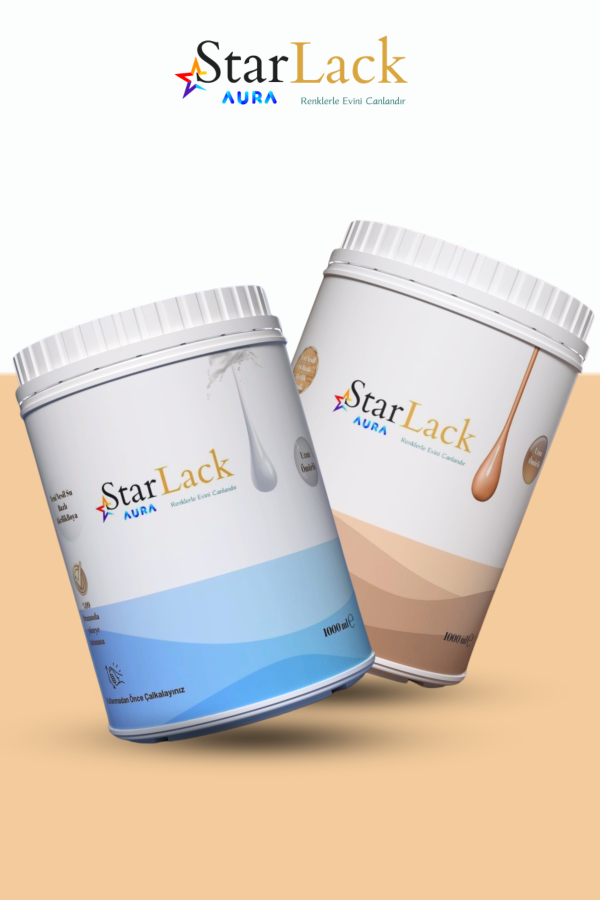 AKÇA AĞAÇ BEJİ BOYA VE VERNİK SETİ - 1000 ml
