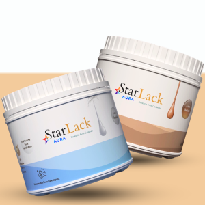 AKÇA AĞAÇ BEJİ BOYA VE VERNİK SETİ - 500ml